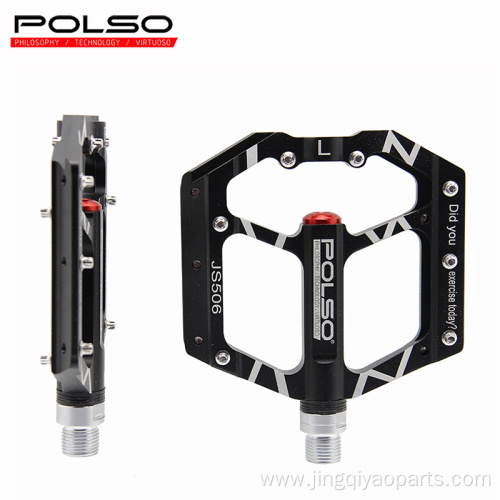 Flat Bike Pedals 3Bearing Ultralight Pedal with Cleats